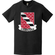 463rd Engineer Battalion Logo Emblem T-Shirt Tactically Acquired   