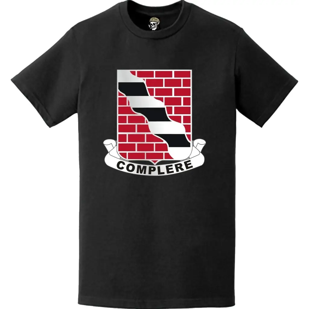 463rd Engineer Battalion Logo Emblem T-Shirt Tactically Acquired   