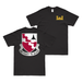 Double-Sided U.S. Army 479th Engineer Battalion T-Shirt Tactically Acquired Black Small 