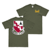 Double-Sided U.S. Army 479th Engineer Battalion T-Shirt Tactically Acquired Military Green Small 