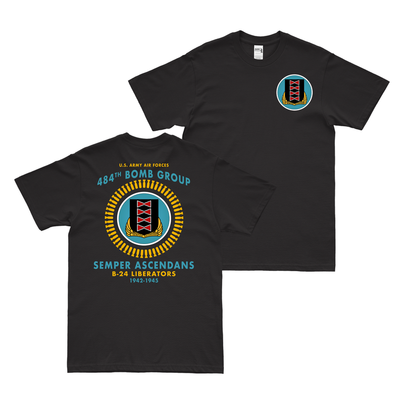 Double-Sided 484th Bomb Group WW2 Legacy T-Shirt