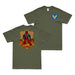 Double-Sided 487th Bomb Group AAF T-Shirt Tactically Acquired Military Green Small 