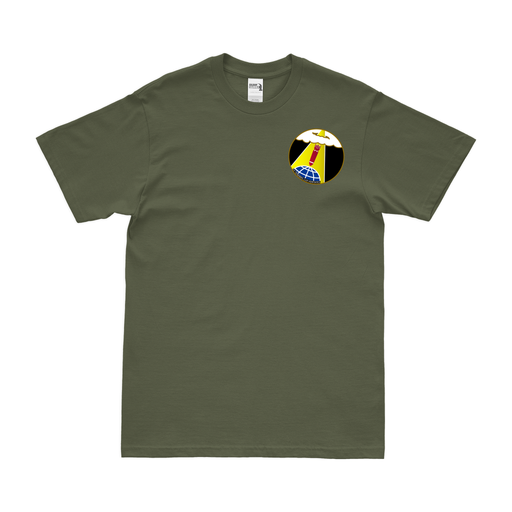 489th Bomb Group Left Chest Emblem T-Shirt Tactically Acquired Military Green Small 