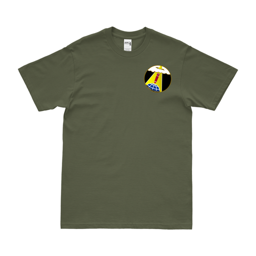 486th Bomb Group Left Chest Emblem T-Shirt Tactically Acquired Military Green Small 