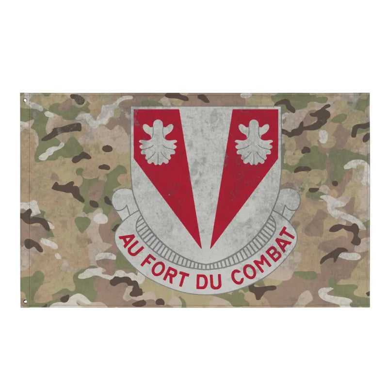 489th Engineer Battalion Indoor Wall Flag