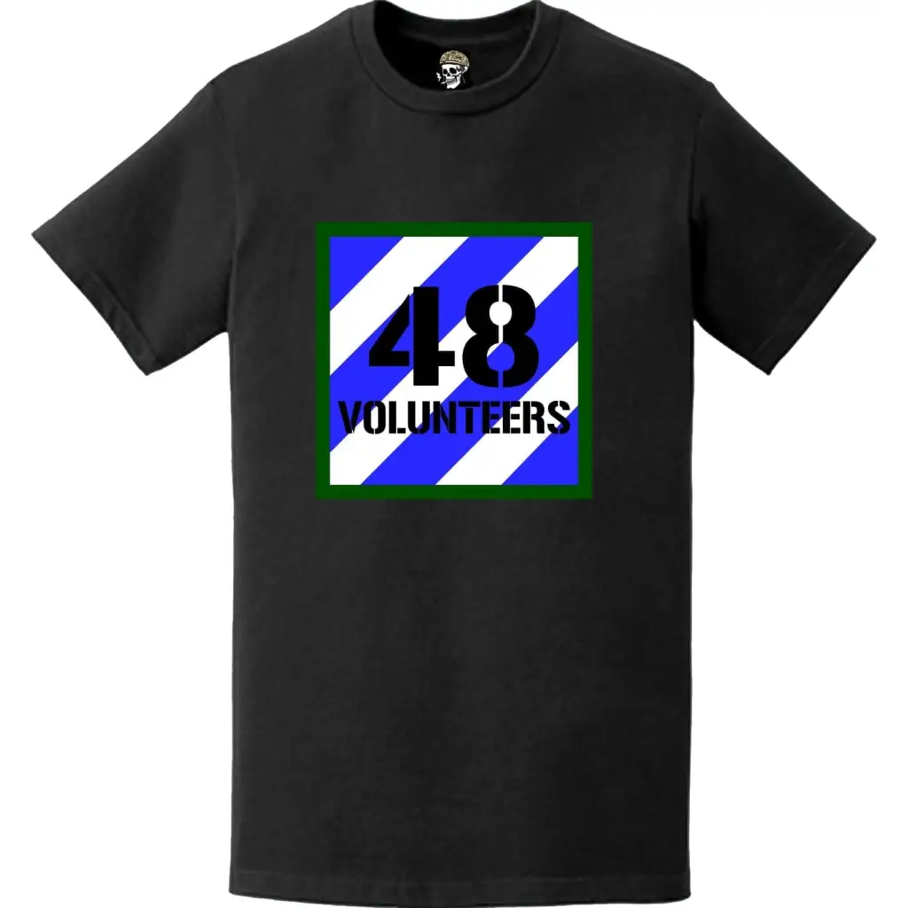 48th IBCT, 3rd Infantry Division "Macon Volunteers" Logo Emblem T-Shirt Tactically Acquired   