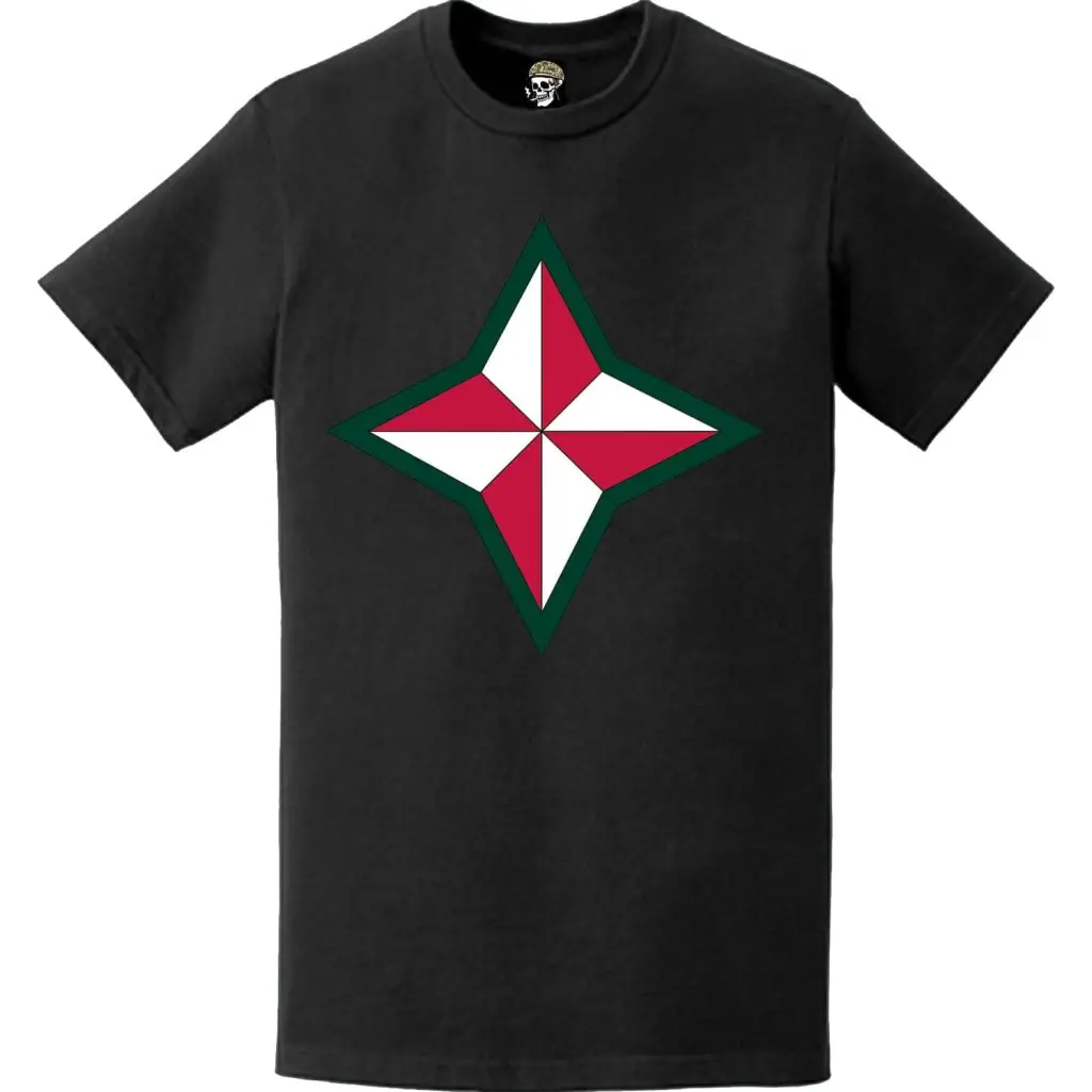 48th Infantry Division (48th ID) SSI Logo Crest T-Shirt Tactically Acquired   