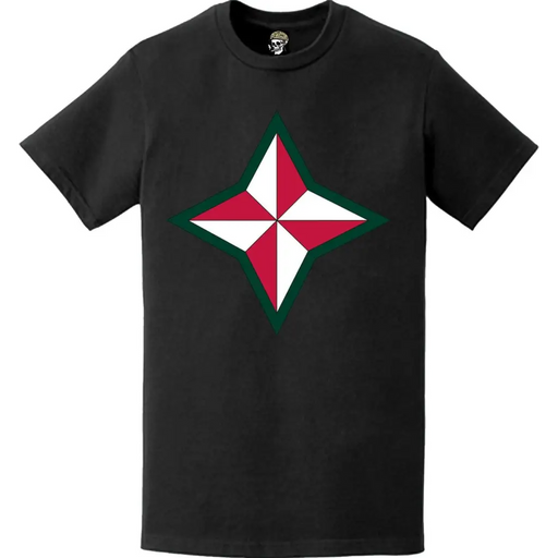 48th Infantry Division (48th ID) SSI Logo Crest T-Shirt Tactically Acquired   