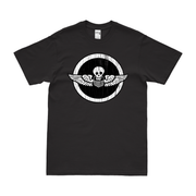 490th Bombardment Squadron WW2 T-Shirt Tactically Acquired Black Distressed Small