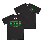 Double-Sided 491st Bomb Group Squadron Legacy T-Shirt Tactically Acquired Black Small 