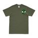 491st Bomb Group Left Chest Emblem T-Shirt Tactically Acquired Military Green Small 