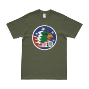 498th Bombardment Squadron WW2 T-Shirt Tactically Acquired Military Green Distressed Small