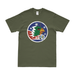 498th Bombardment Squadron WW2 T-Shirt Tactically Acquired Military Green Distressed Small