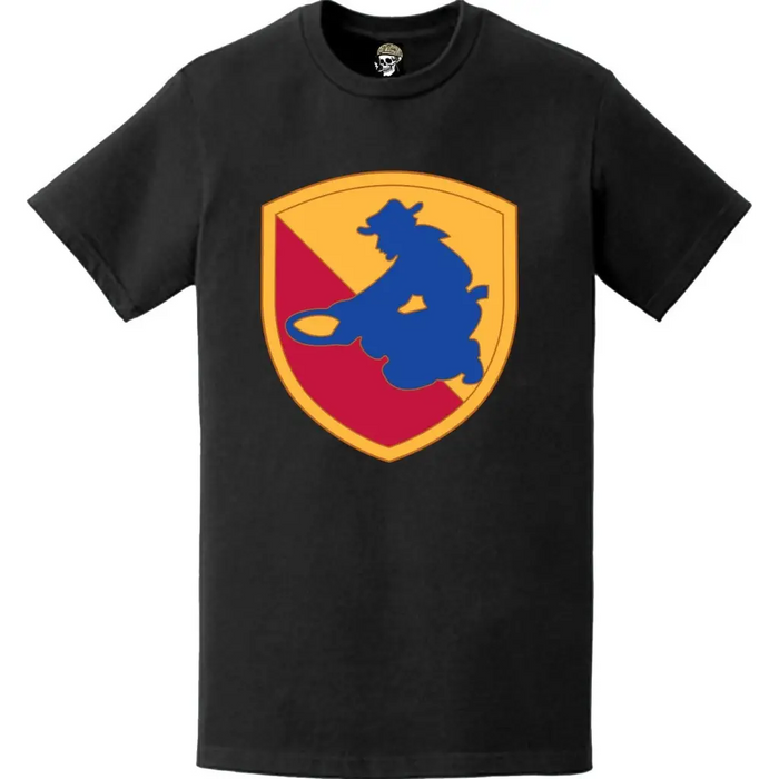 49th Infantry Division (49th ID) SSI Logo Crest T-Shirt Tactically Acquired   