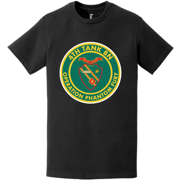 4th Tank Battalion USMC Operation Phantom Fury T-Shirt