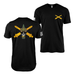 U.S. Army Field Artillery 155mm Skull w/ Cannons T-Shirt Tactically Acquired Black Small