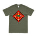 4th AABn Logo Emblem T-Shirt Tactically Acquired Small Military Green 