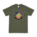 4th Infantry Division American Flag Emblem T-Shirt Tactically Acquired Military Green Small 