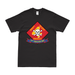 4th Recon Bn Logo Emblem T-Shirt Tactically Acquired Black Clean Small