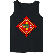 4th Assault Amphibian Battalion (4th AABn) Logo Tank Top Tactically Acquired   