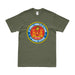 Distressed 4th Combat Engineer Battalion (4th CEB) Logo T-Shirt Tactically Acquired Small Military Green 