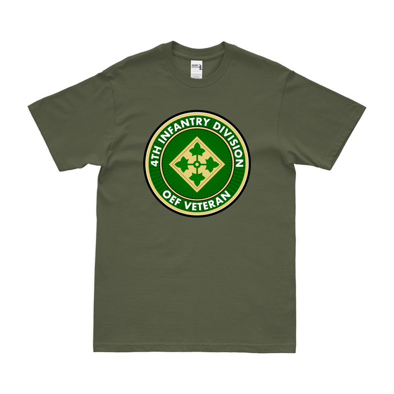 4th Infantry Division OEF Veteran T-Shirt