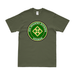 4th Infantry Division Veteran T-Shirt Tactically Acquired Military Green Small 
