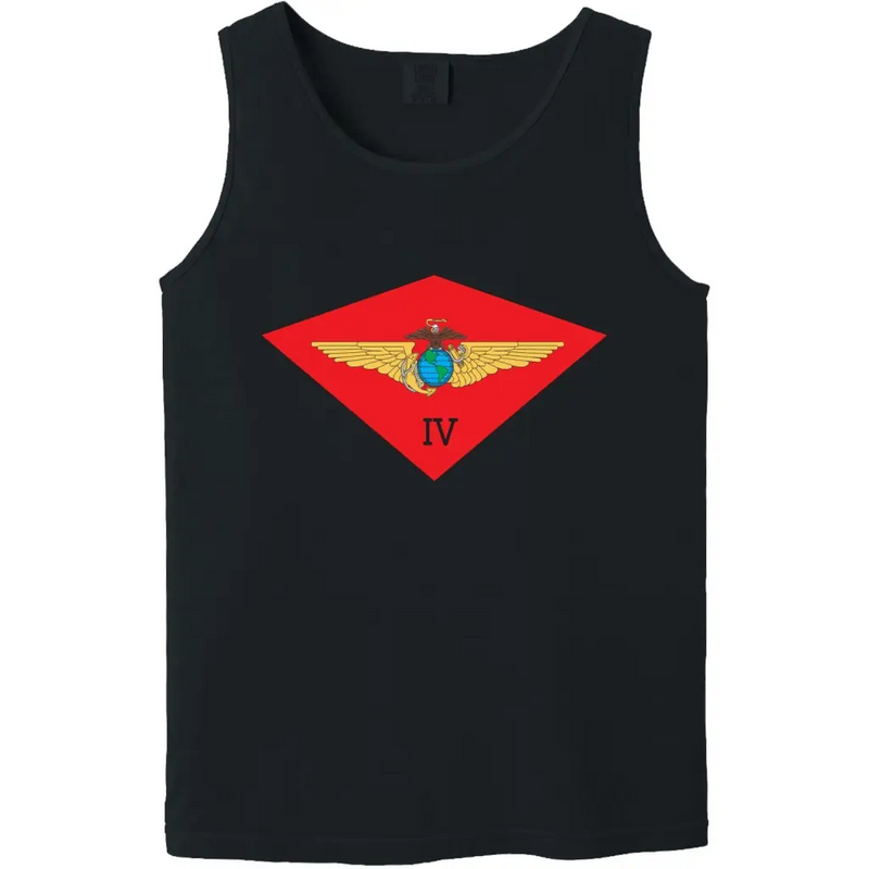 4th Marine Aircraft Wing (4th MAW) Unit Logo Emblem Tank Top