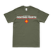 4th MARDIV Motto 'Fighting Fourth' T-Shirt Tactically Acquired Small Military Green 
