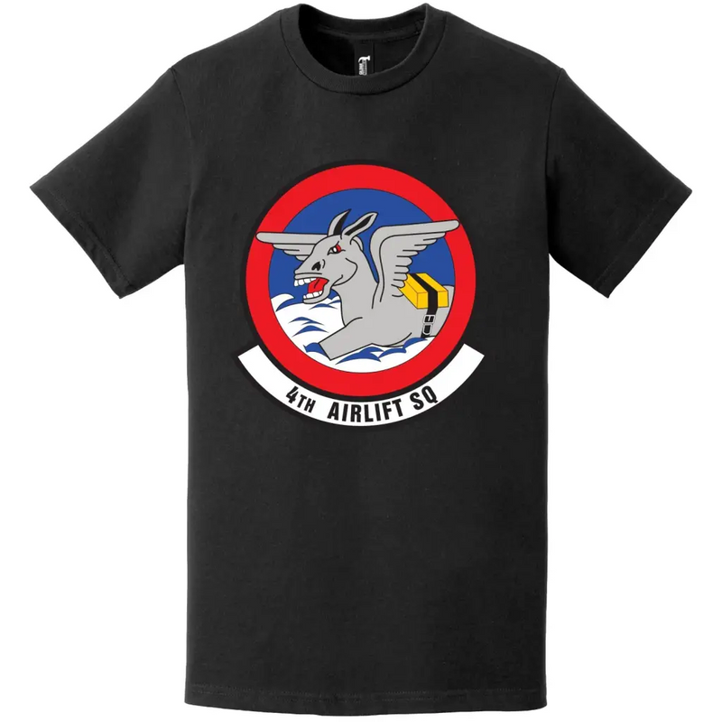 4th Airlift Squadron Logo Emblem T-Shirt