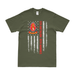 5/10 Marines American Flag T-Shirt Tactically Acquired Military Green Small 