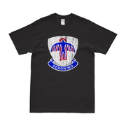 501st Airborne Infantry Regiment T-Shirt Tactically Acquired Black Distressed Small