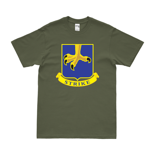 502nd Airborne Infantry Regiment 'Strike' T-Shirt Tactically Acquired Military Green Clean Small