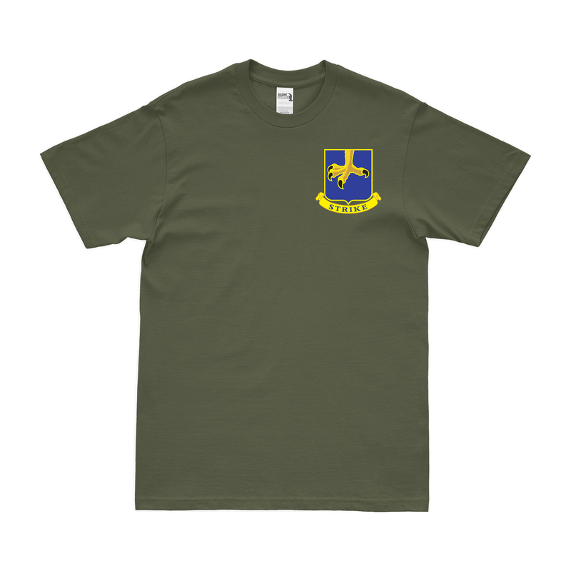 502nd Airborne Infantry Regiment 'Strike' Left Chest T-Shirt