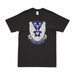 503rd Airborne Infantry Regiment 'The Rock' T-Shirt Tactically Acquired Black Distressed Small