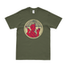 Vintage 504th Parachute Infantry Regiment (504th PIR) T-Shirt Tactically Acquired Military Green Distressed Small
