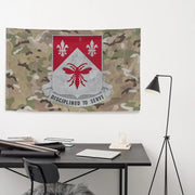 505th Engineer Battalion Indoor Wall Flag Tactically Acquired   