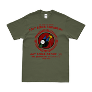 506th Bombardment Squadron WW2 Legacy T-Shirt Tactically Acquired Military Green Distressed Small