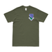 506th Airborne Infantry Left Chest T-Shirt Tactically Acquired Military Green Small 