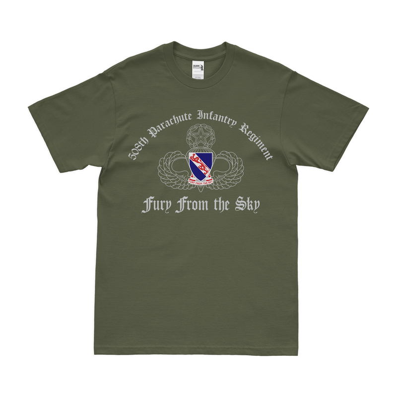 508th Parachute Infantry Regiment (508th PIR) Jump Wings T-Shirt