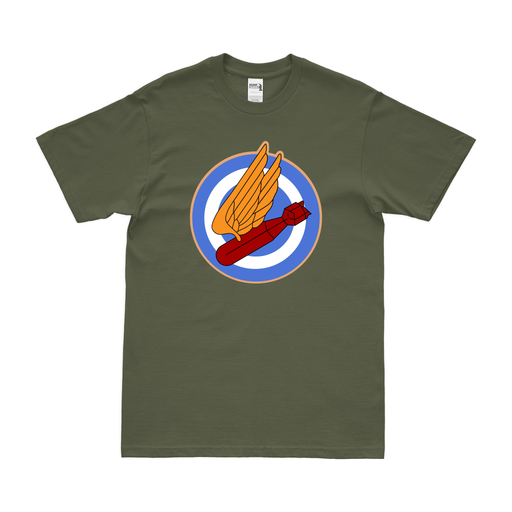 509th Bombardment Squadron USAAF WW2 T-Shirt Tactically Acquired Military Green Clean Small