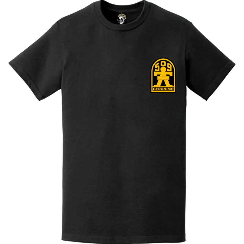 509th Infantry Regiment Left Chest Logo T-Shirt