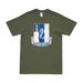 U.S. Army 50th Infantry Regiment Unit Logo Emblem T-Shirt Tactically Acquired Military Green Distressed Small