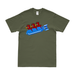 515th Bombardment Squadron USAAF WW2 T-Shirt Tactically Acquired Military Green Clean Small