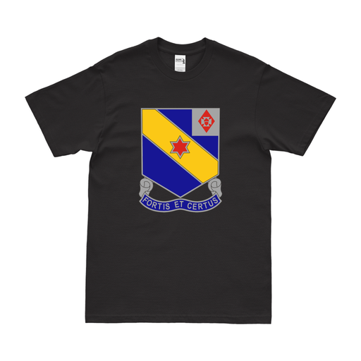 U.S. Army 52nd Infantry Regiment Unit Logo Emblem T-Shirt Tactically Acquired Black Clean Small