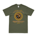 533rd Bombardment Squadron WW2 Legacy T-Shirt Tactically Acquired Military Green Distressed Small