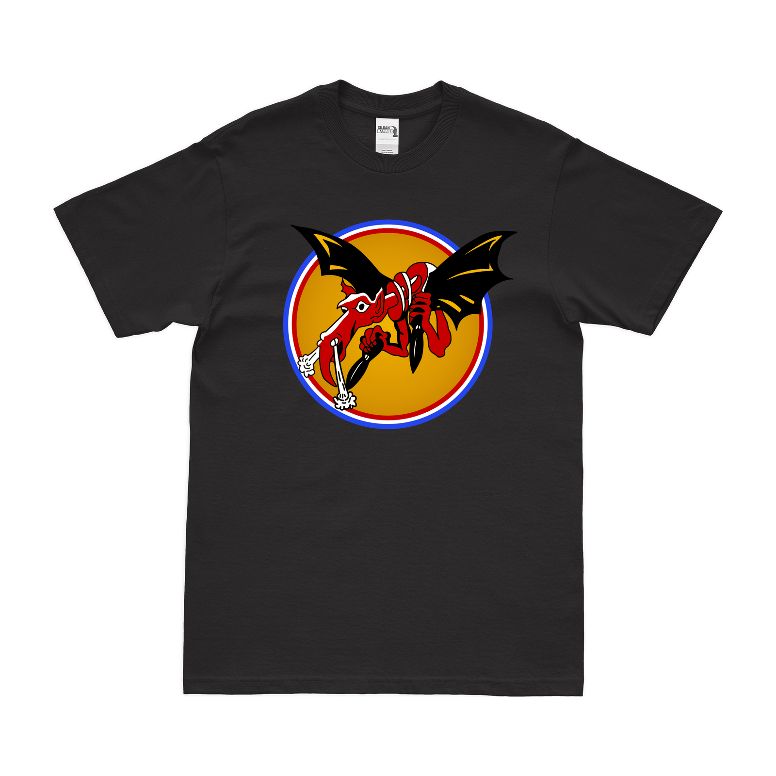 534th Bombardment Squadron WW2 T-Shirt Tactically Acquired Black Clean Small