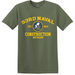 53rd Naval Construction Battalion (53rd NCB) T-Shirt Tactically Acquired   