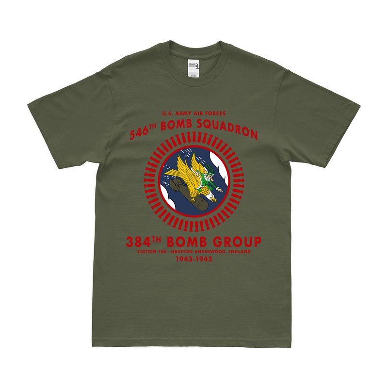 546th Bomb Squadron WW2 384th BG Legacy T-Shirt