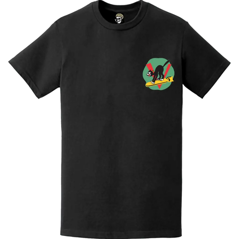 553rd Bombardment Squadron Left Chest USAAF World War II Logo Emblem T-Shirt